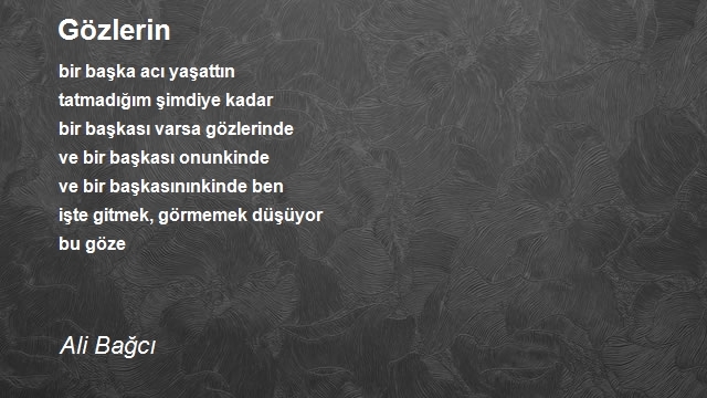 Ali Bağcı