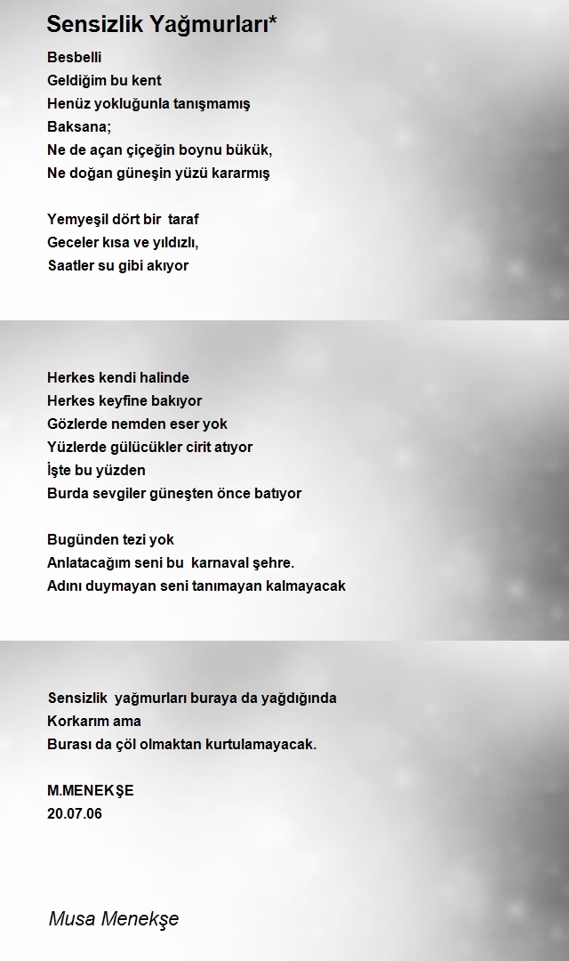 Musa Menekşe