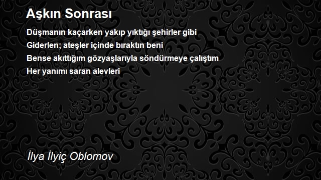 İlya İlyiç Oblomov