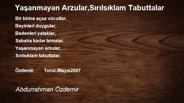 Abdurrahman Özdemir