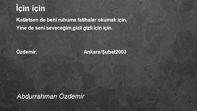 Abdurrahman Özdemir