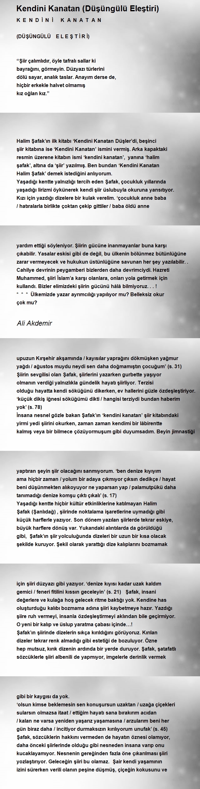 Ali Akdemir