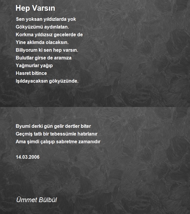 Ümmet Bülbül 