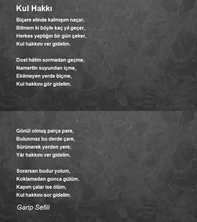 Garip Sefili
