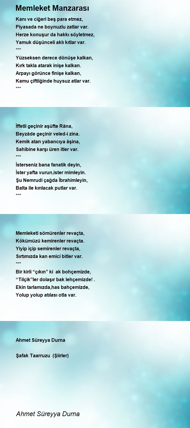 Ahmet Süreyya Durna