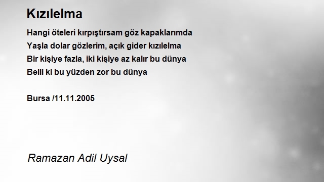 Ramazan Adil Uysal