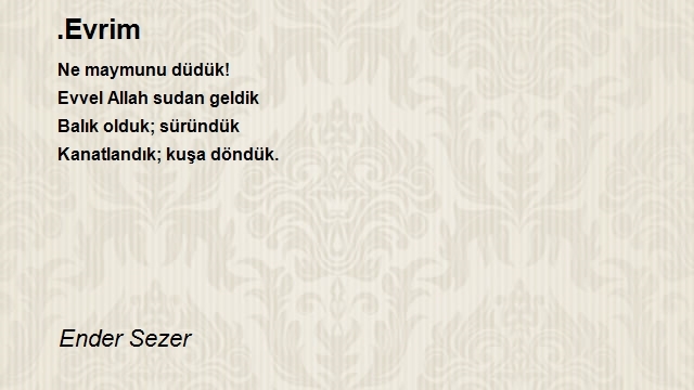 Ender Sezer