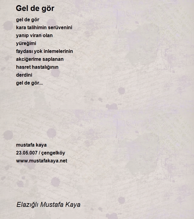 Elazığlı Mustafa Kaya