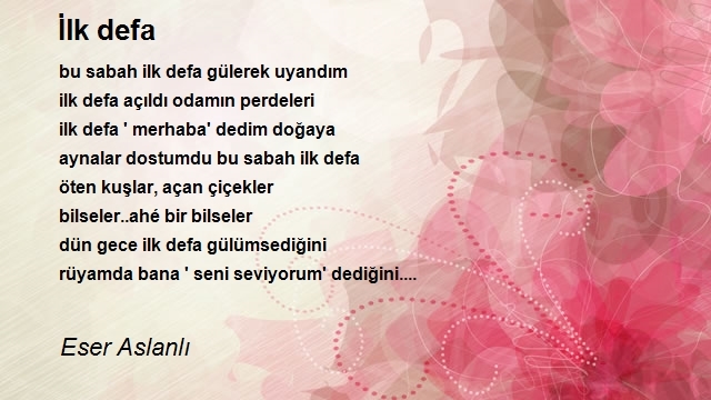 Eser Aslanlı
