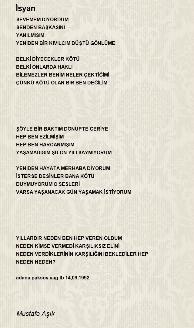 Mustafa Aşık