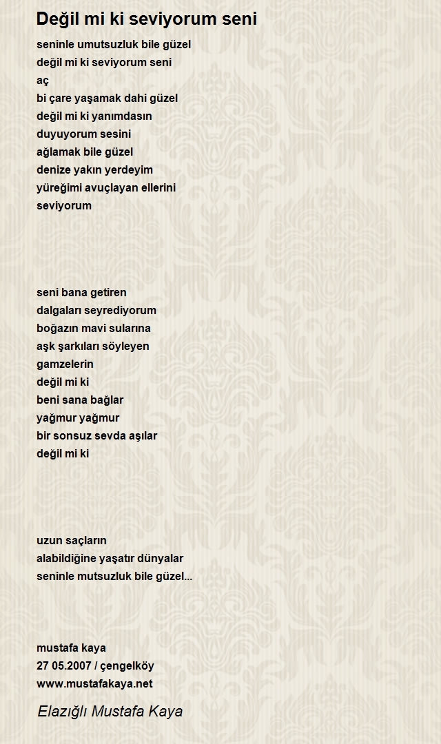 Elazığlı Mustafa Kaya