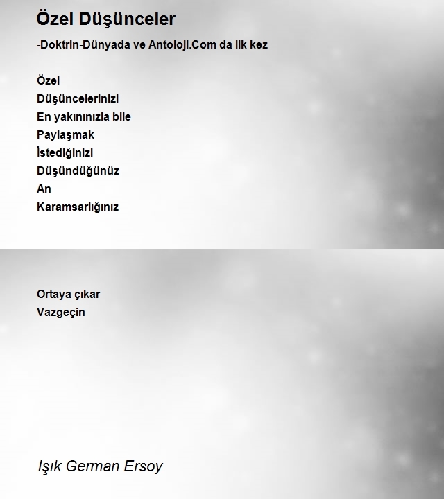Işık German Ersoy