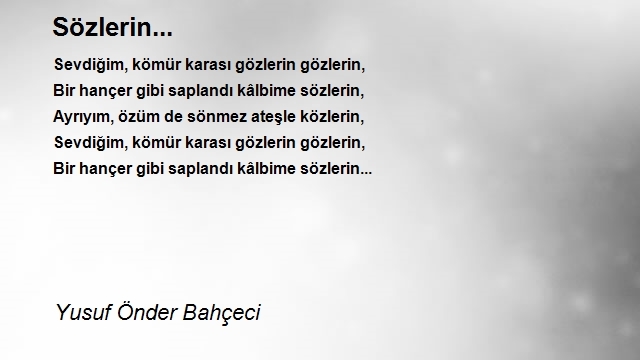 Yusuf Önder Bahçeci