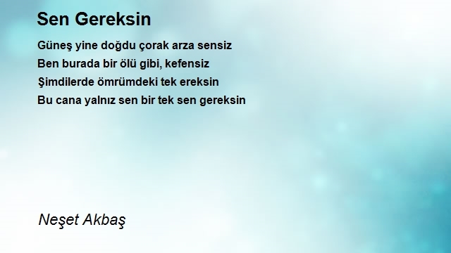 Neşet Akbaş