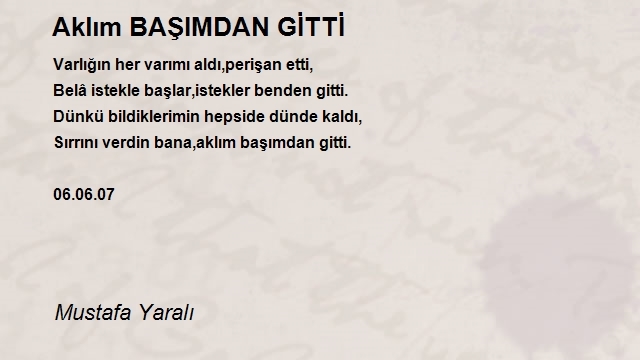 Mustafa Yaralı