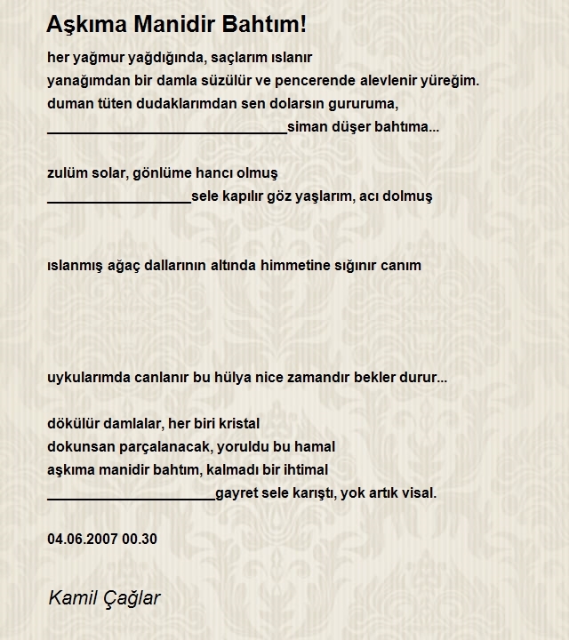 Kamil Çağlar