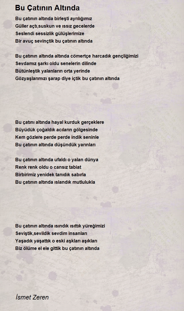 İsmet Zeren