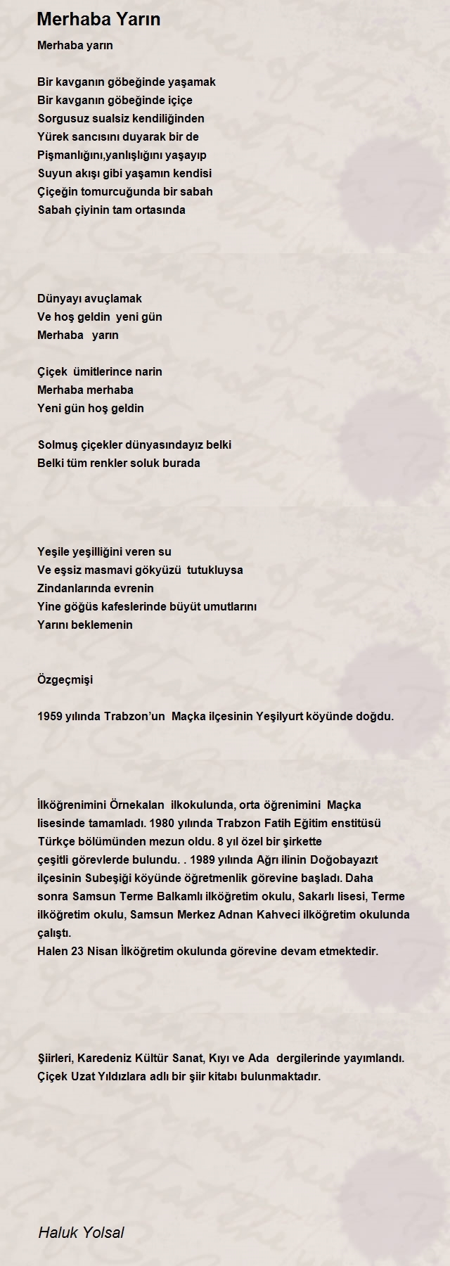 Haluk Yolsal