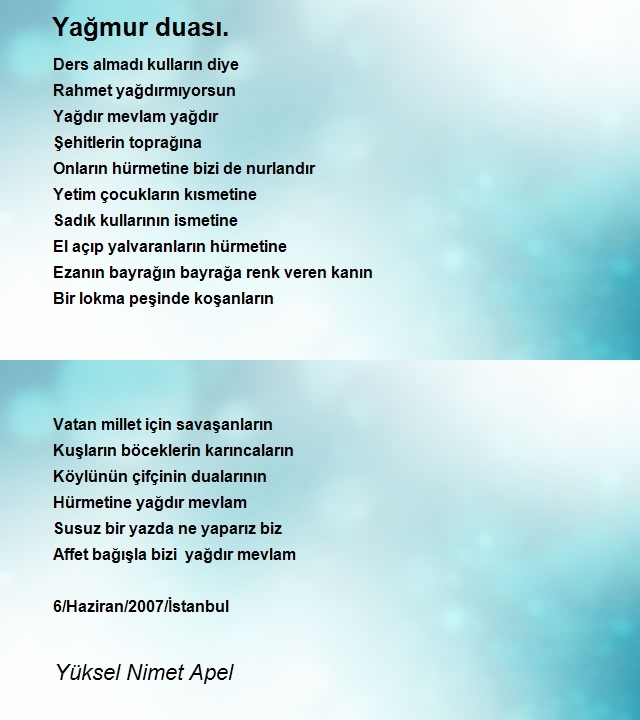 Yüksel Nimet Apel