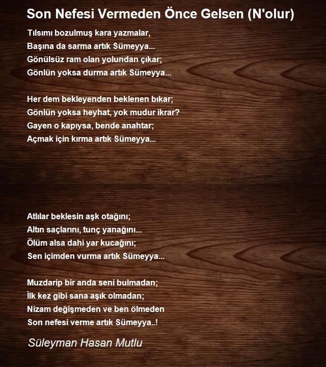 Süleyman Hasan Mutlu