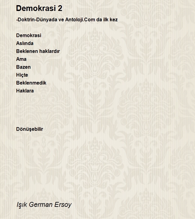 Işık German Ersoy