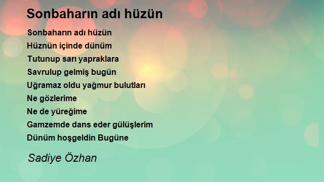 Sadiye Özhan