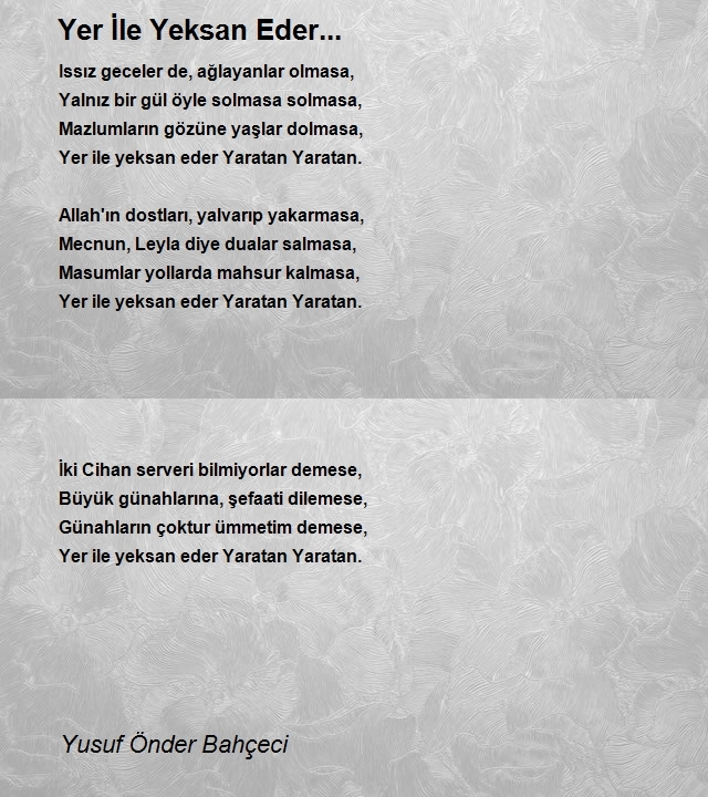 Yusuf Önder Bahçeci
