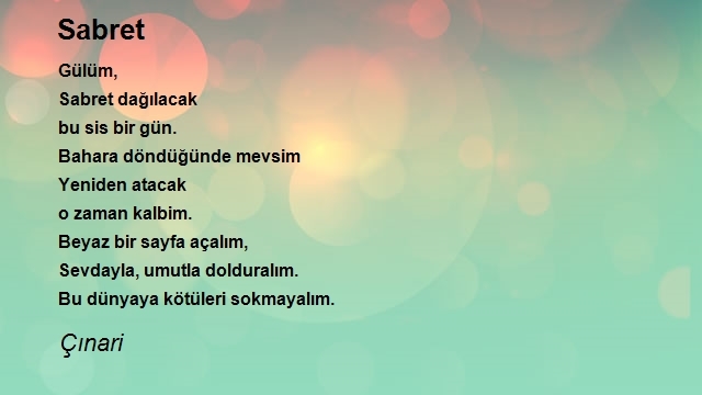 Şair Çınari