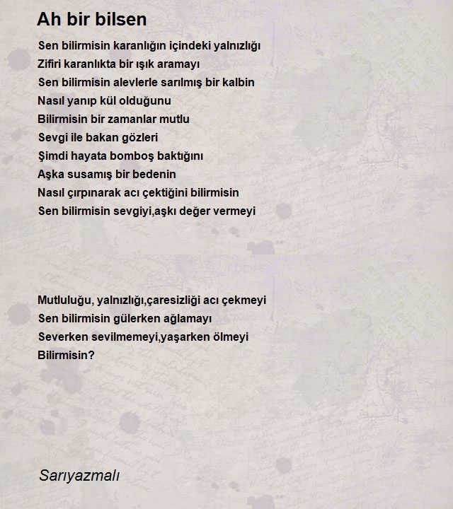 Şair Sarıyazmalı