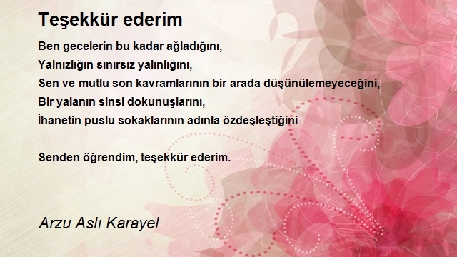 Arzu Aslı Karayel