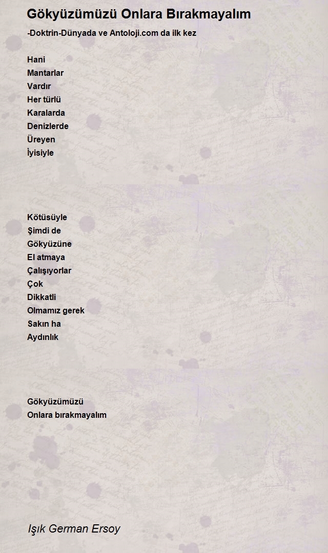 Işık German Ersoy