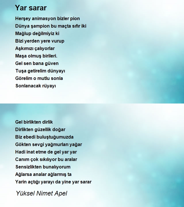 Yüksel Nimet Apel