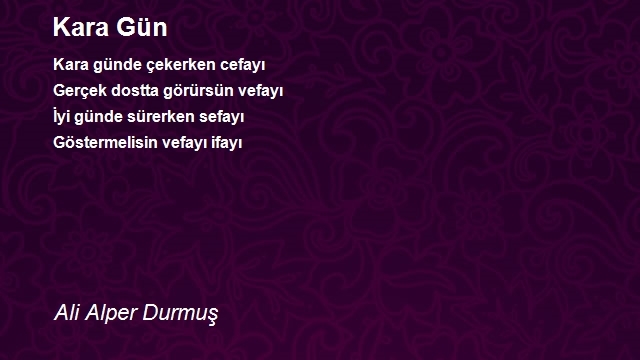 Ali Alper Durmuş