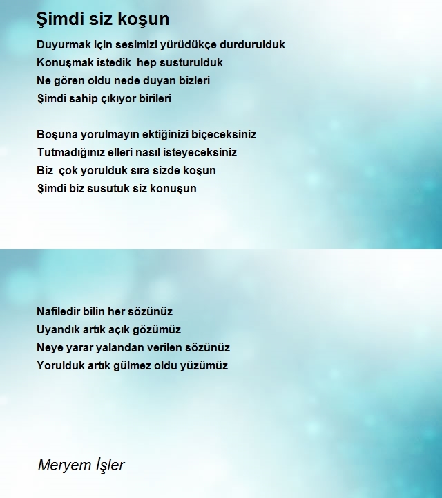 Meryem İşler
