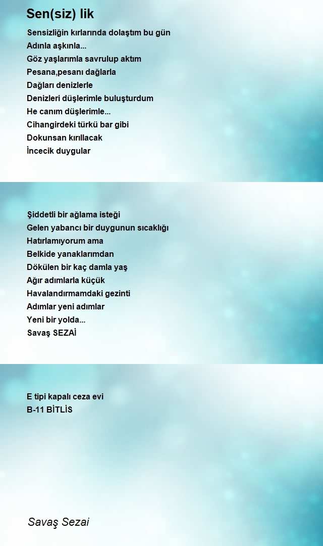 Savaş Sezai