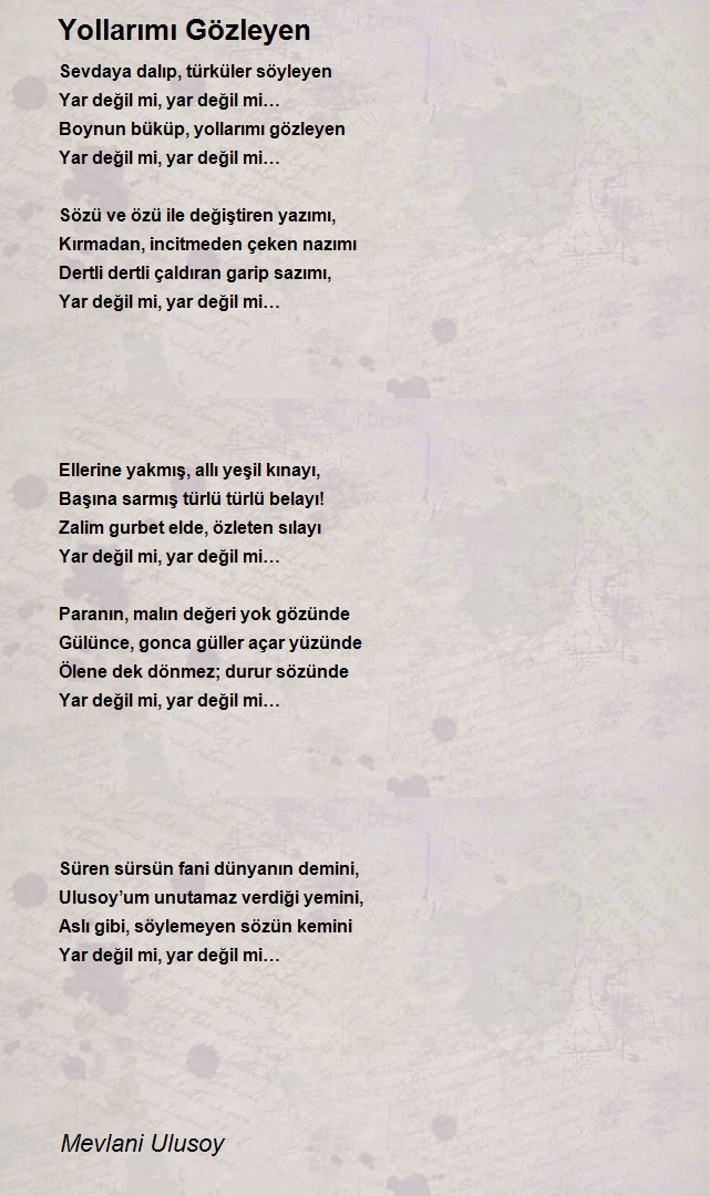 Mevlani Ulusoy