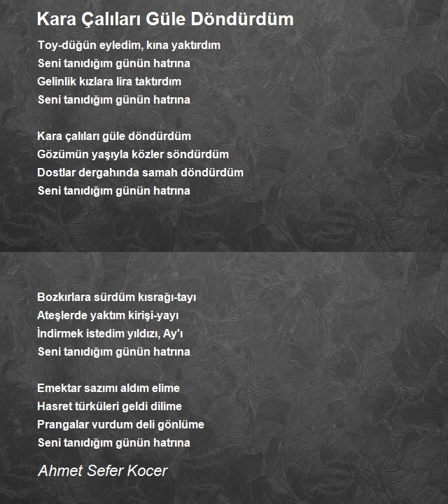 Ahmet Sefer Kocer