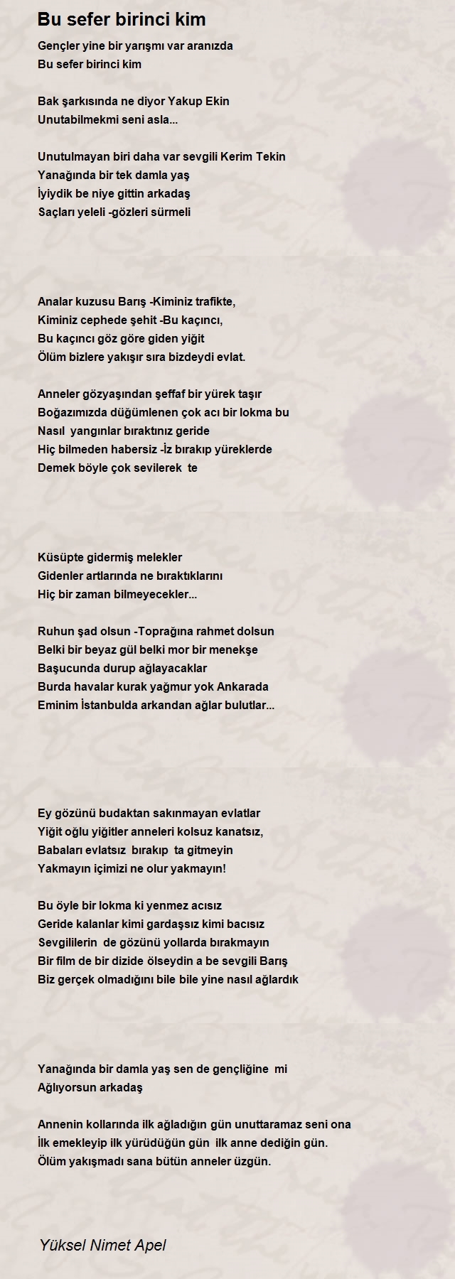 Yüksel Nimet Apel