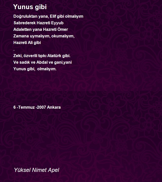 Yüksel Nimet Apel