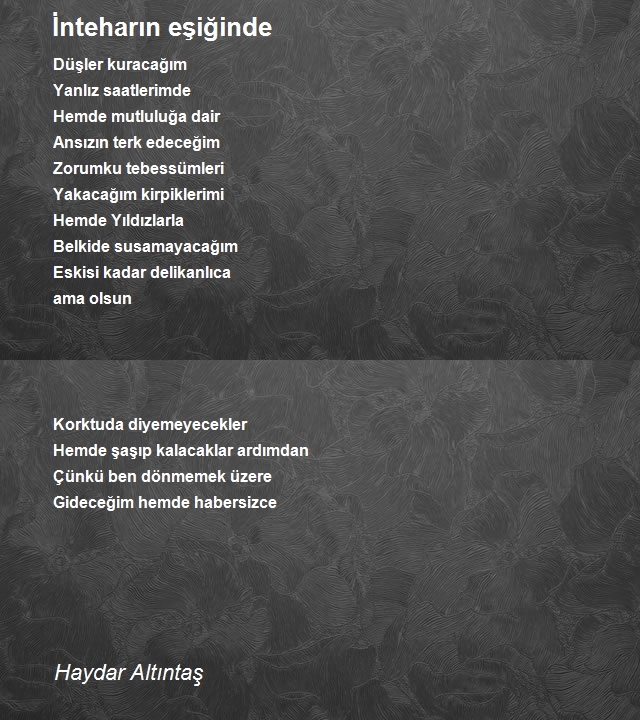 Haydar Altıntaş