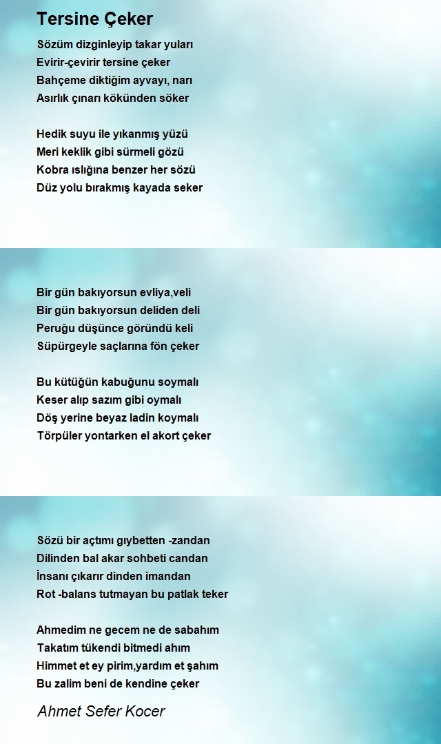 Ahmet Sefer Kocer