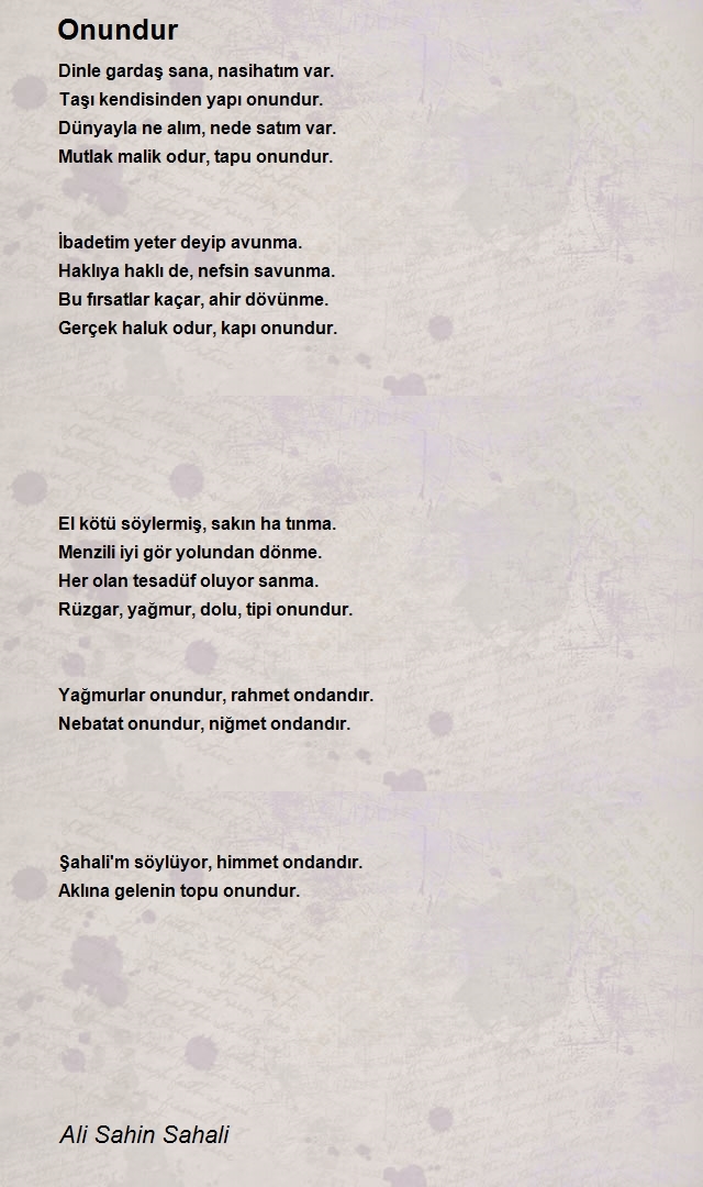 Ali Sahin Sahali