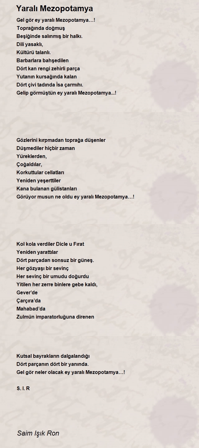Saim Işık Ron
