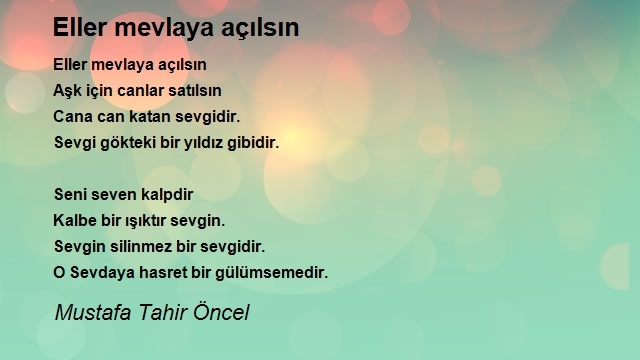 Mustafa Tahir Öncel