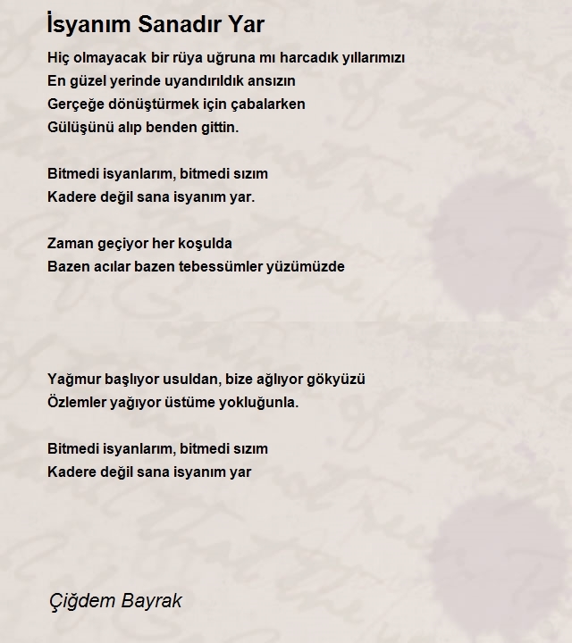 Çiğdem Bayrak