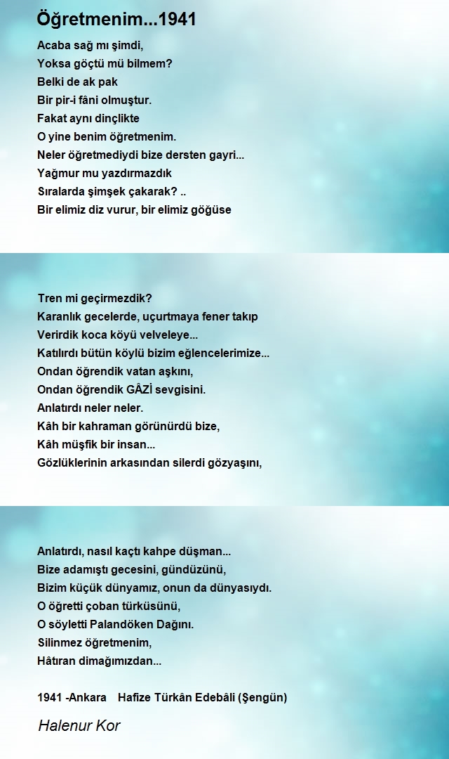 Halenur Kor