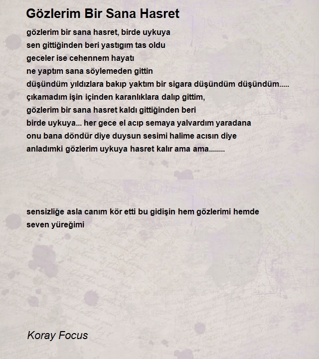 Koray Focus