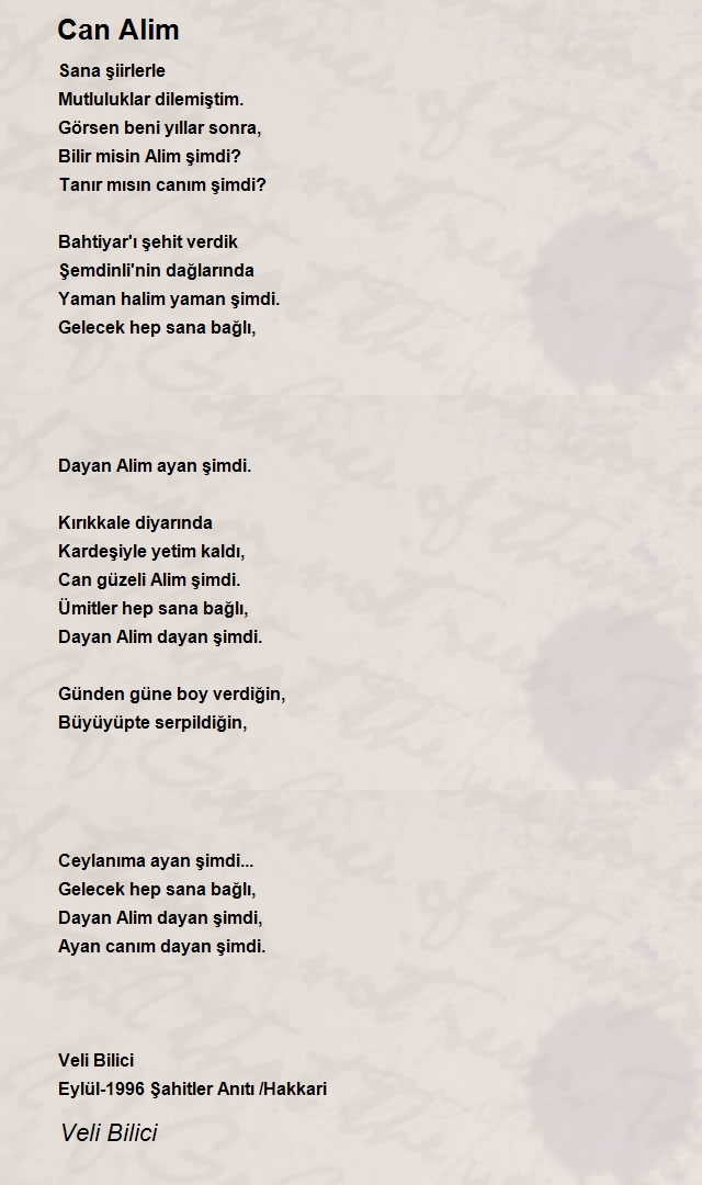 Veli Bilici