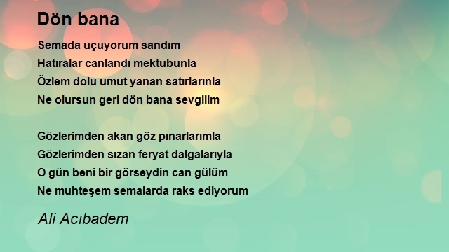 Ali Acıbadem