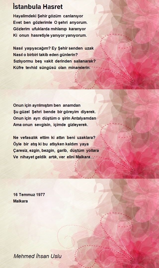Mehmed İhsan Uslu